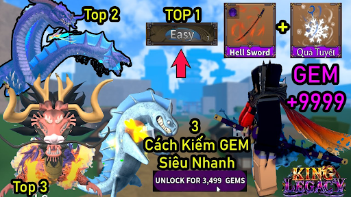 Hướng dẫn chi tiết cách đổi tộc trong King Legacy trên Roblox