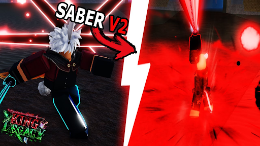 Khám phá Saber V2 King Legacy cho người mới bắt đầu