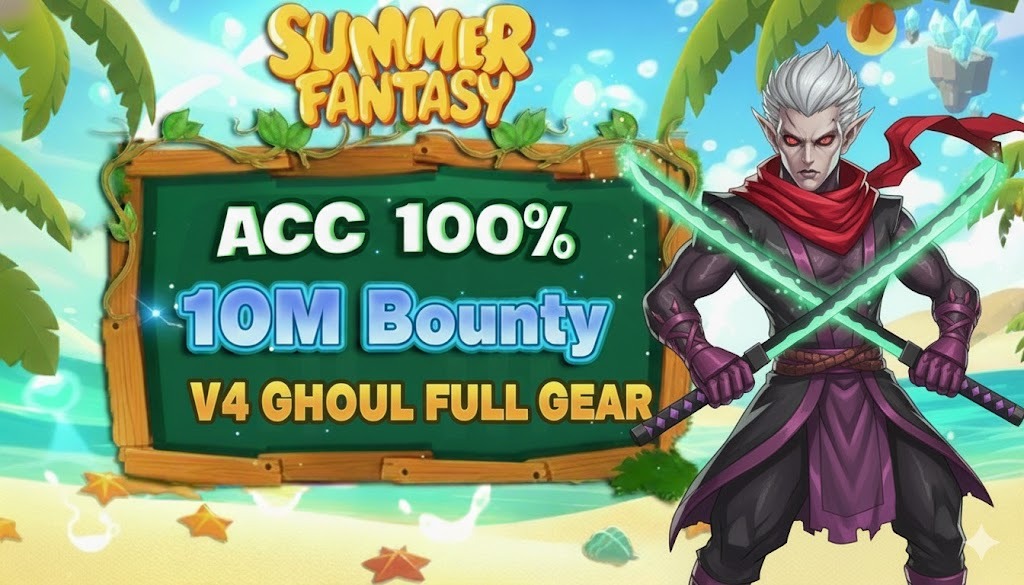 V4 GHOUL FULL GEAR + 10M BOUNTY