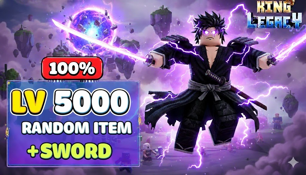 ACC LEVEL LV 5000 RANDOM ITEM + SWORD