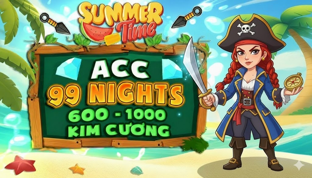 99 Nights 600-1000 Diamonds