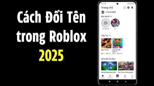 Cách đổi tên trong Roblox mới nhất