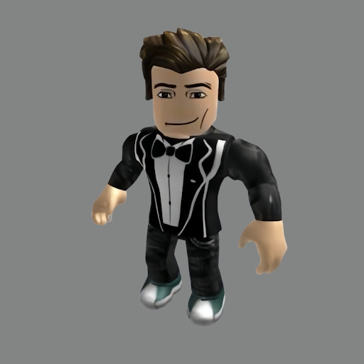 Avatar men face với trang phục vest lịch lãm