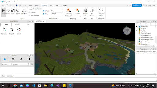 Màn hình hiển thị mục cài đặt avatar