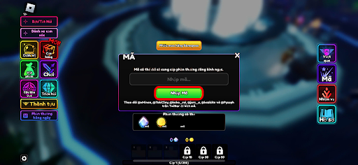 Hướng dẫn chi tiết cách nhập code anime vanguards trên Roblox