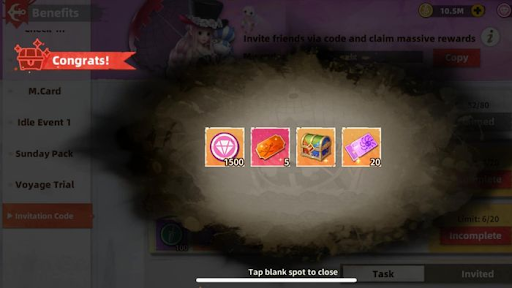 Những phần quà hấp dẫn từ code pirate king legend