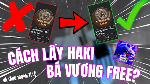 Hướng dẫn chi tiết cách lấy haki bá vương trong King Legacy