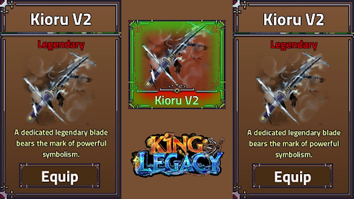 Đôi nét về Kioru V2 King Legacy