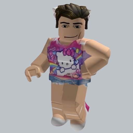 Men face avatar hài hước với trang phục đầy nữ tính