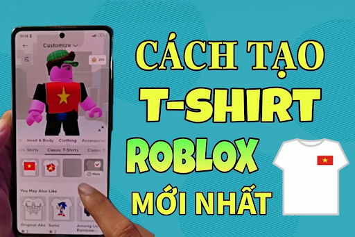 Cách tạo t shirt roblox mới nhất 2022025