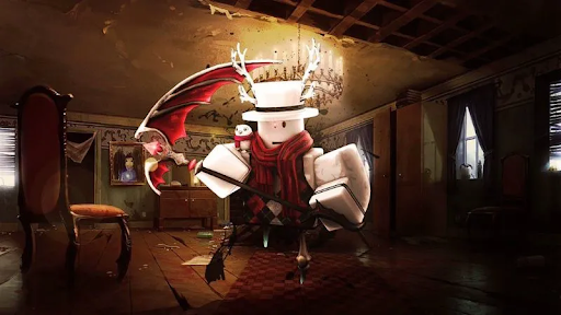 Mẫu hình nền từ nhân vật trong tựa game kinh dị 