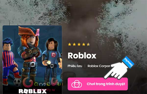 Roblox chơi không cần tải trên Gamevui.vn